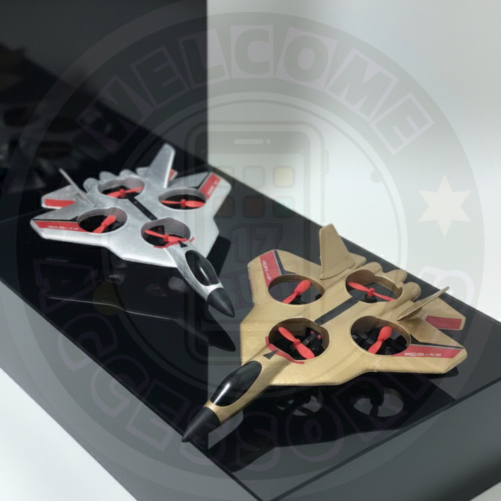 17PLAY✨〖台灣出貨〗遙控飛機 戰鬥機 無人機 新手入門 耐摔 防撞 一鍵起降 翻滾特技 交換禮物 精美禮盒 送禮-細節圖7