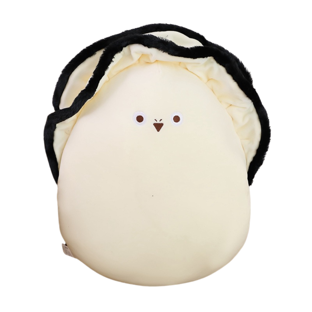 17PLAY✨〖台灣出貨〗牡蠣娃娃 玩偶 抱枕 可愛療癒表情 送禮推薦 禮物首選-細節圖2