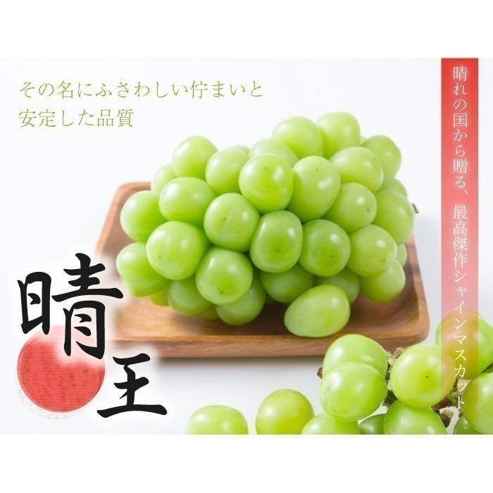 日本岡山晴王麝香葡萄原箱 0運費【果之蔬】-細節圖4