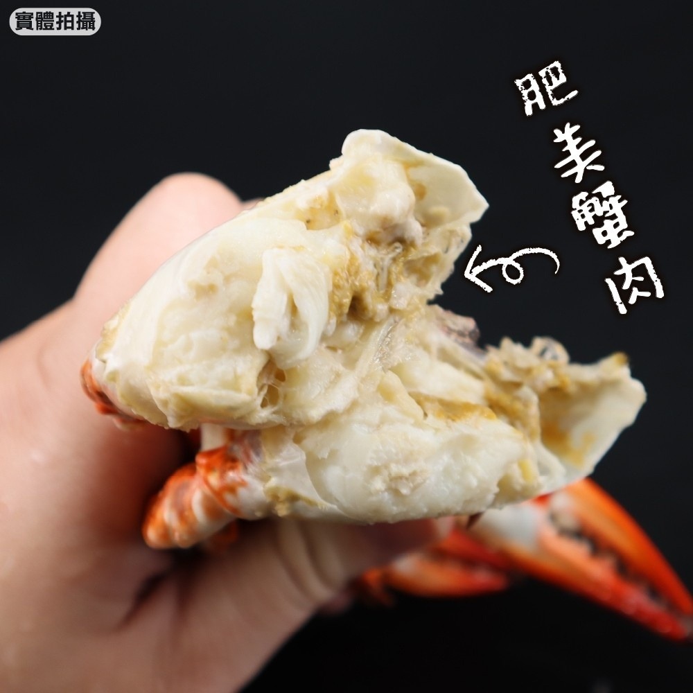 嚴選活凍藍蟹(每隻100g-150g)【海陸管家】滿額免運-細節圖6