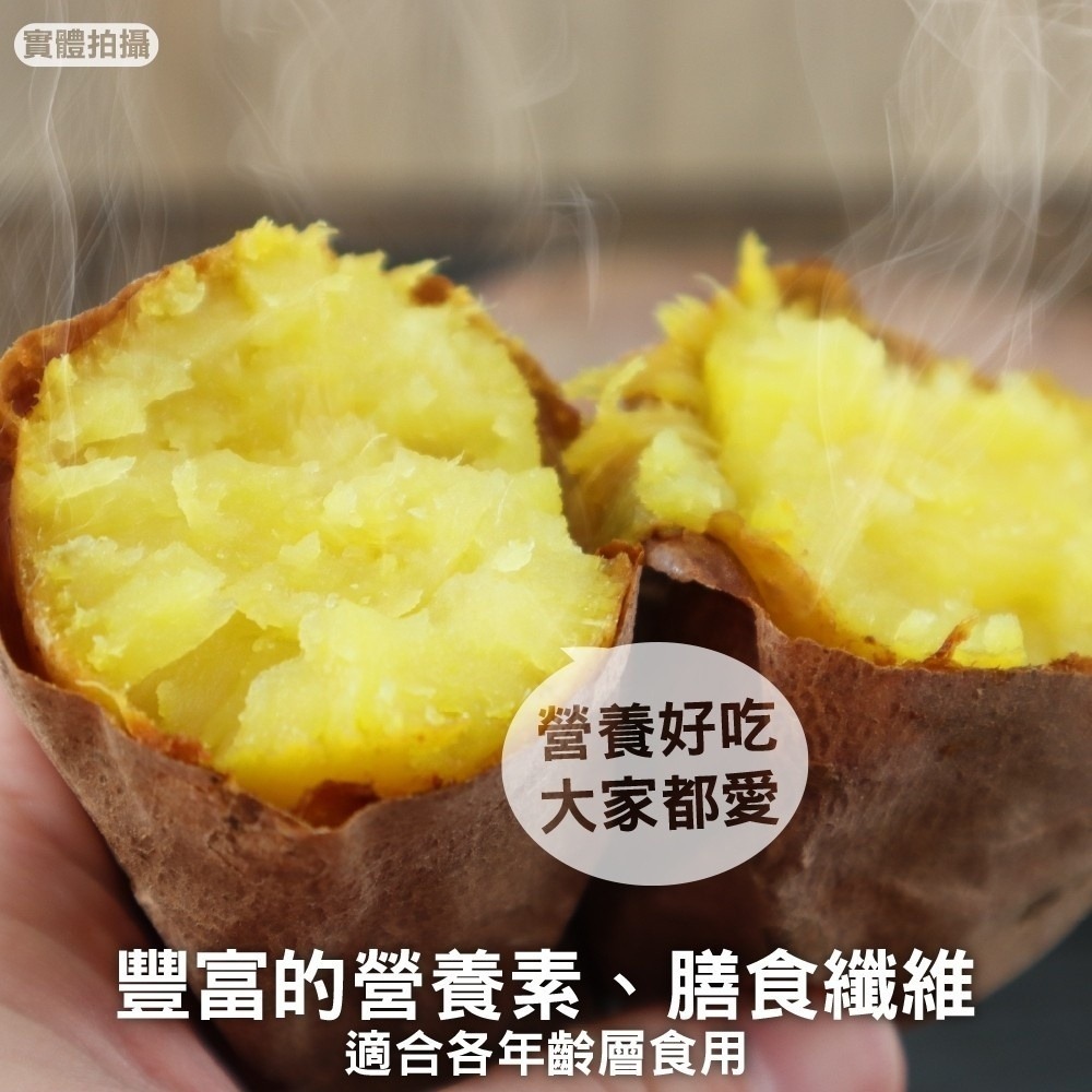 台灣(鹿兒島)金時栗子地瓜(生) (5斤／10斤　可任選)【果農直送】-細節圖4