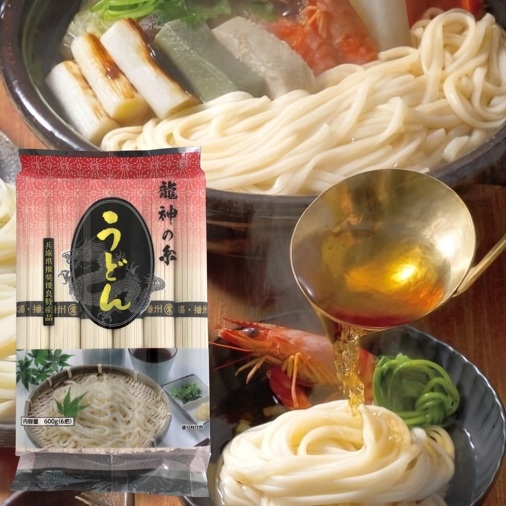 日本原裝進口 丸津龍神烏龍麵(每包約600g) 4978065011117-細節圖4