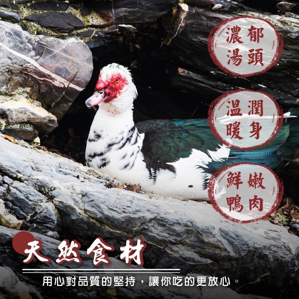 台式經典薑母鴨(每組1100g±10%)【海陸管家】年菜必買-細節圖5