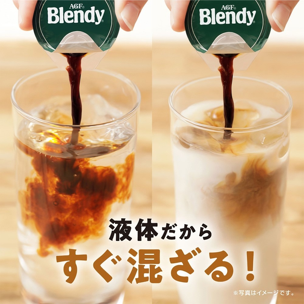 AGF Blendy 濃縮咖啡球(每包18g x 6入) 微糖咖啡 焦糖咖啡-細節圖4