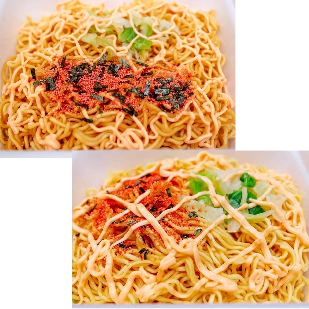 現貨 日本原裝 日清NISSIN 明星一平夜店炒麵 醬油奶油明太子風味 明星 一平夜店炒麵 奶油明太子炒麵 泡麵 拌麵-細節圖3