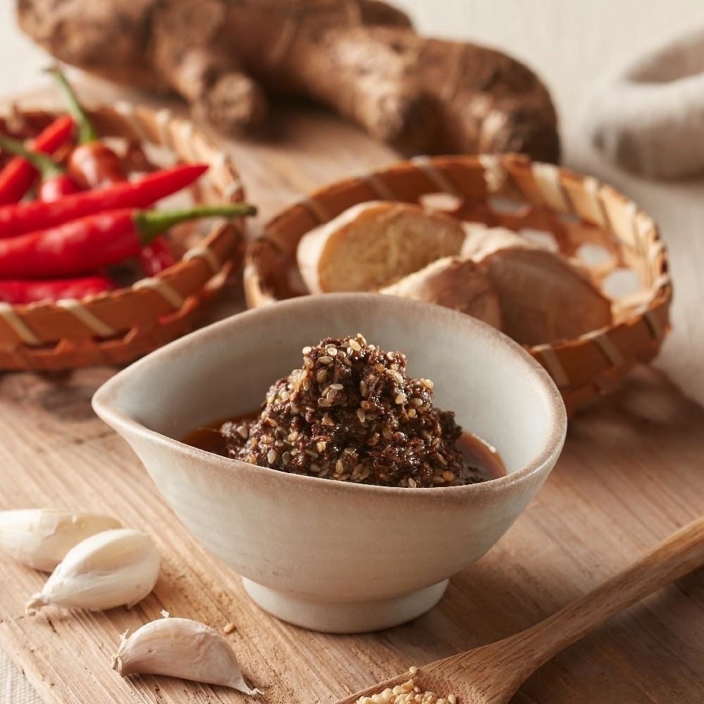 老乾杯-萬用特製七味醬(每瓶115g) 七味醬 萬用醬 調味醬 烤肉醬 拌醬 辣醬-細節圖2