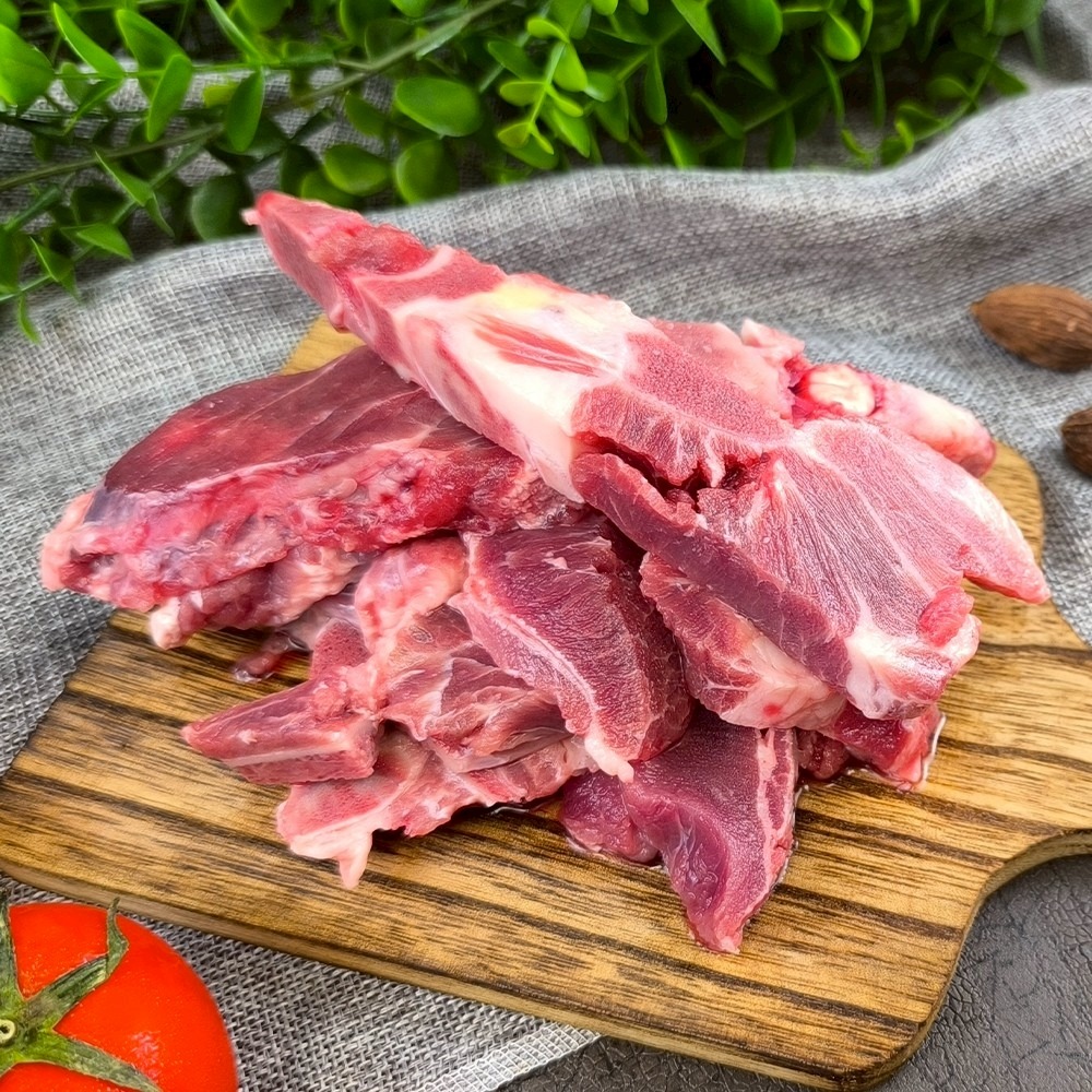 台灣帶骨梅花豬排(每包500g±10%)【海陸管家】滿額免運 台灣豬 梅花豬 帶骨豬排-細節圖2