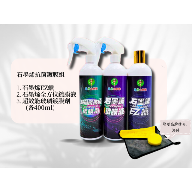 石墨烯抗菌鍍膜組