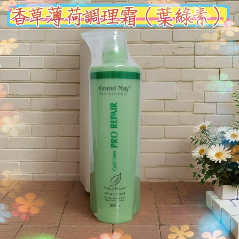 【🔥🔥免運特價優惠】葛欖玫 夏日風情洗髮精(深藍色)800ml+葉綠素組合{適用四季季節保養}🔥🔥-規格圖2