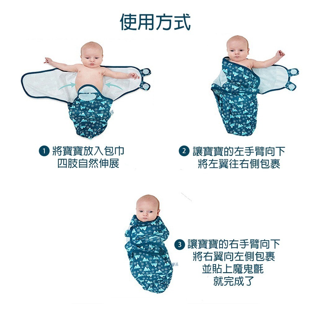 Insular 懶人包巾 台灣現貨 獨立包裝 正版平輸 薄款 新生兒必備 防驚嚇 新生兒包巾 嬰兒包巾 聰明包巾-細節圖4