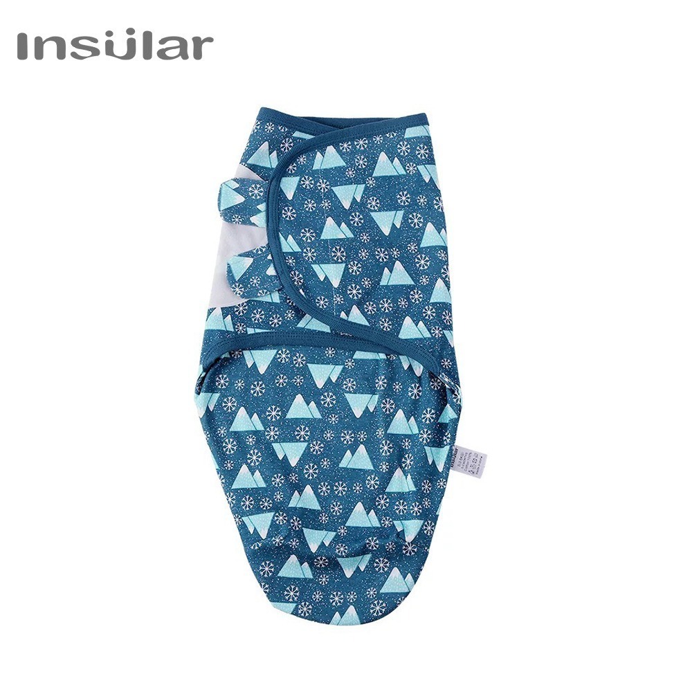 Insular 懶人包巾 台灣現貨 獨立包裝 正版平輸 薄款 新生兒必備 防驚嚇 新生兒包巾 嬰兒包巾 聰明包巾-規格圖4