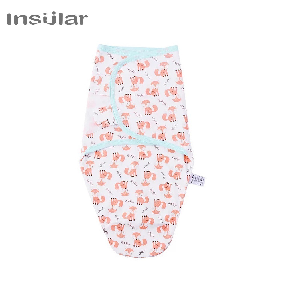 Insular 懶人包巾 台灣現貨 獨立包裝 正版平輸 薄款 新生兒必備 防驚嚇 新生兒包巾 嬰兒包巾 聰明包巾-規格圖4