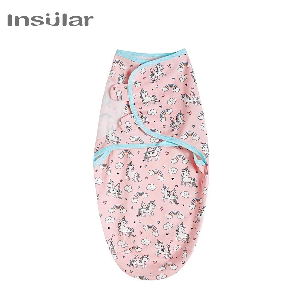 Insular 懶人包巾 台灣現貨 獨立包裝 正版平輸 薄款 新生兒必備 防驚嚇 新生兒包巾 嬰兒包巾 聰明包巾-規格圖4