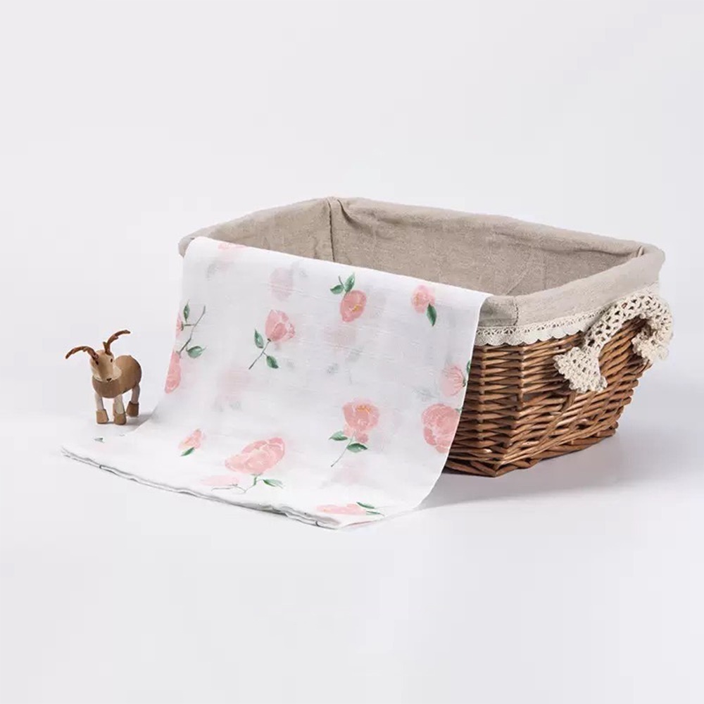 Muslin tree竹纖維紗布包巾 台灣現貨 正版平輸 哺乳巾 遮陽巾 竹棉紗布包巾 竹棉嬰兒包巾 推車蓋被 涼感包巾-規格圖8