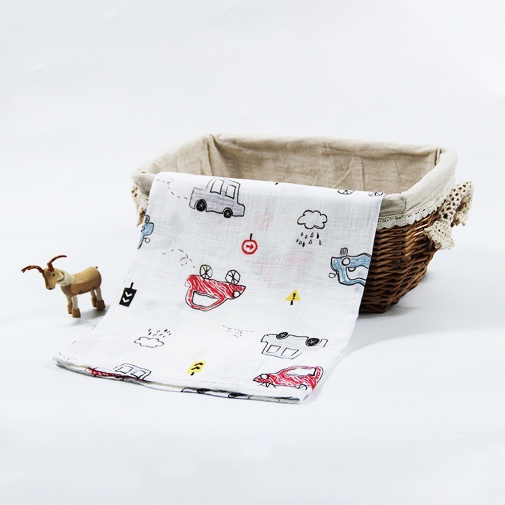 Muslin tree竹纖維紗布包巾 台灣現貨 正版平輸 哺乳巾 遮陽巾 竹棉紗布包巾 竹棉嬰兒包巾 推車蓋被 涼感包巾-規格圖8