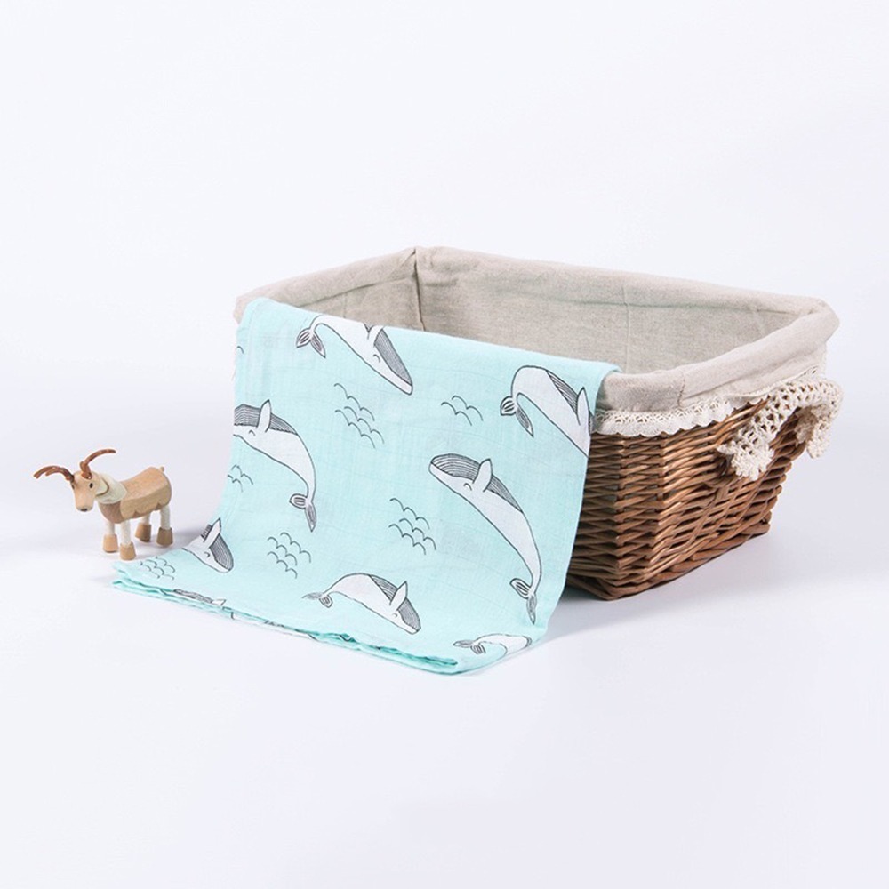 Muslin tree竹纖維紗布包巾 台灣現貨 正版平輸 哺乳巾 遮陽巾 竹棉紗布包巾 竹棉嬰兒包巾 推車蓋被 涼感包巾-規格圖8