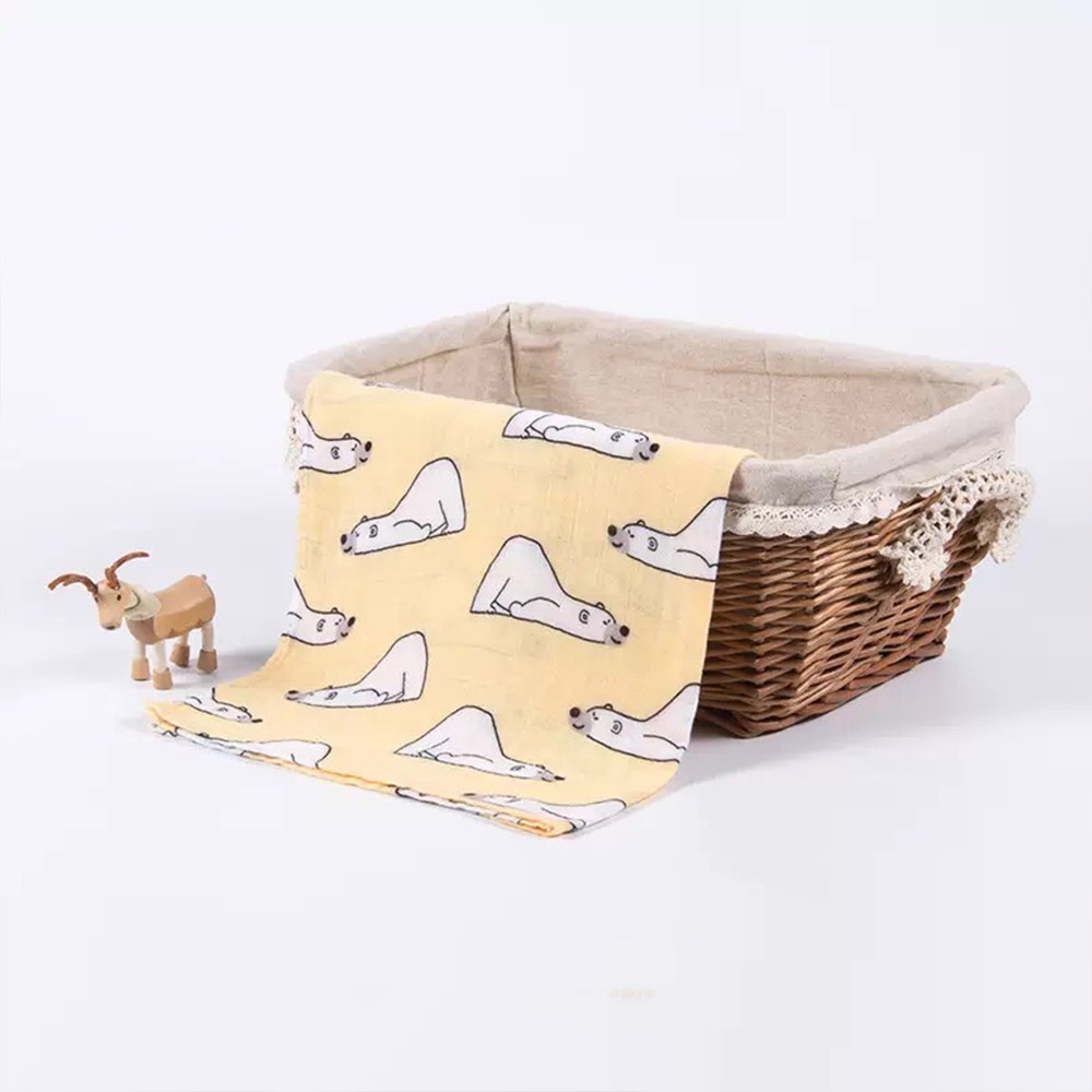 Muslin tree竹纖維紗布包巾 台灣現貨 正版平輸 哺乳巾 遮陽巾 竹棉紗布包巾 竹棉嬰兒包巾 推車蓋被 涼感包巾-規格圖8