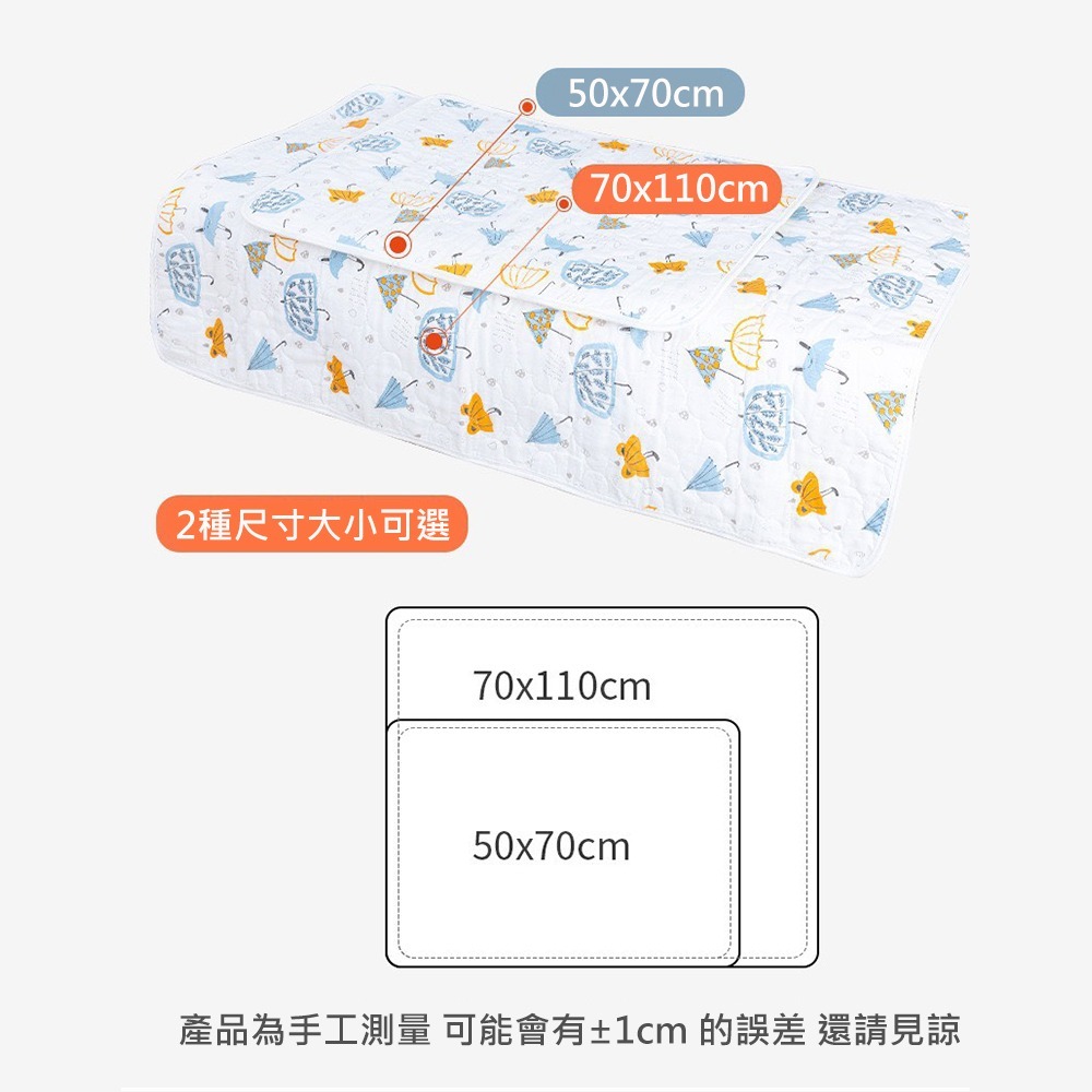 Muslin tree 紗布隔尿墊 台灣現貨 獨立包裝 正版平輸 嬰兒換尿布墊 寶寶床墊 防水透氣 隔尿墊 外出隔尿墊-細節圖8