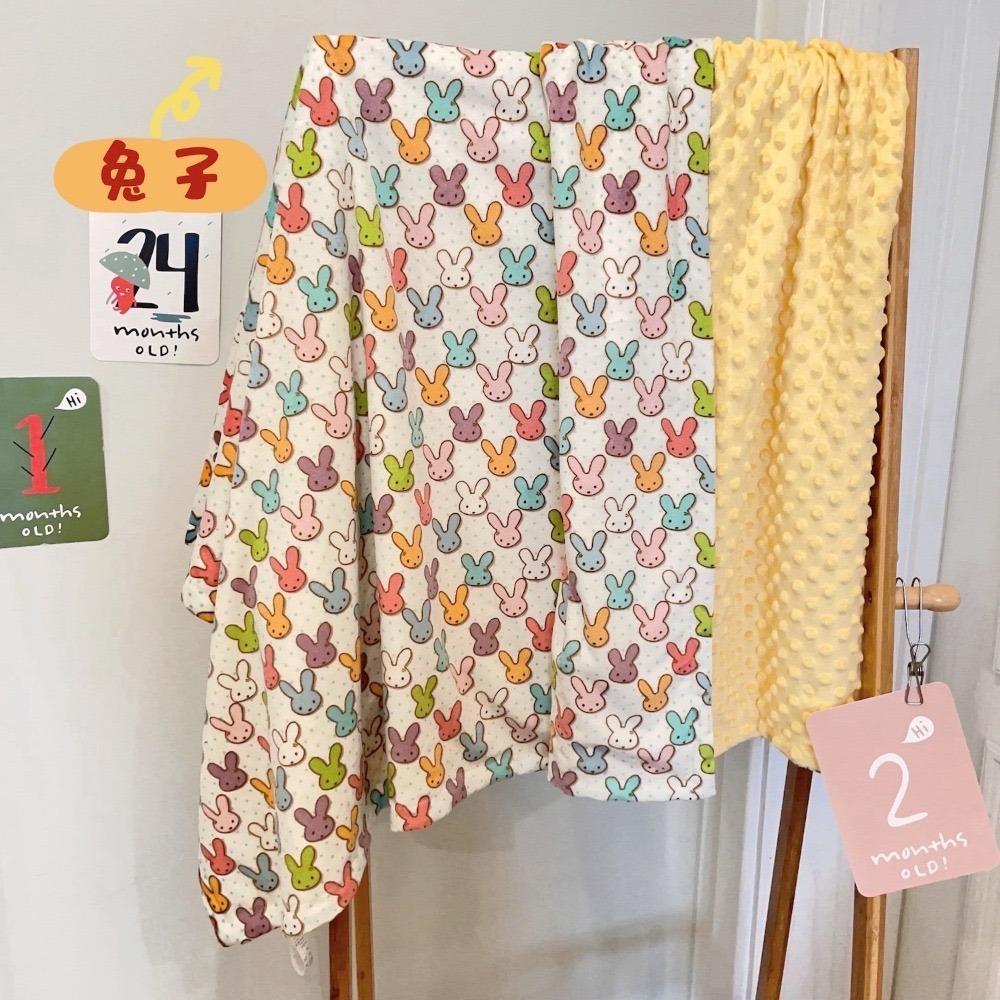 寶寶安撫豆毯 台灣現貨 獨立包裝 正版平輸 幼兒園毛毯 嬰兒被 嬰兒推車被 兒童毛毯 豆毯 荳荳毯-規格圖8