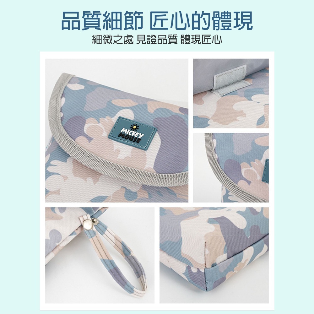 迪士尼尿布袋 台灣現貨 獨立包裝 正版平輸  Disney 尿布收納袋 媽咪小包 防潑水尿布袋 調皮寶寶-細節圖5