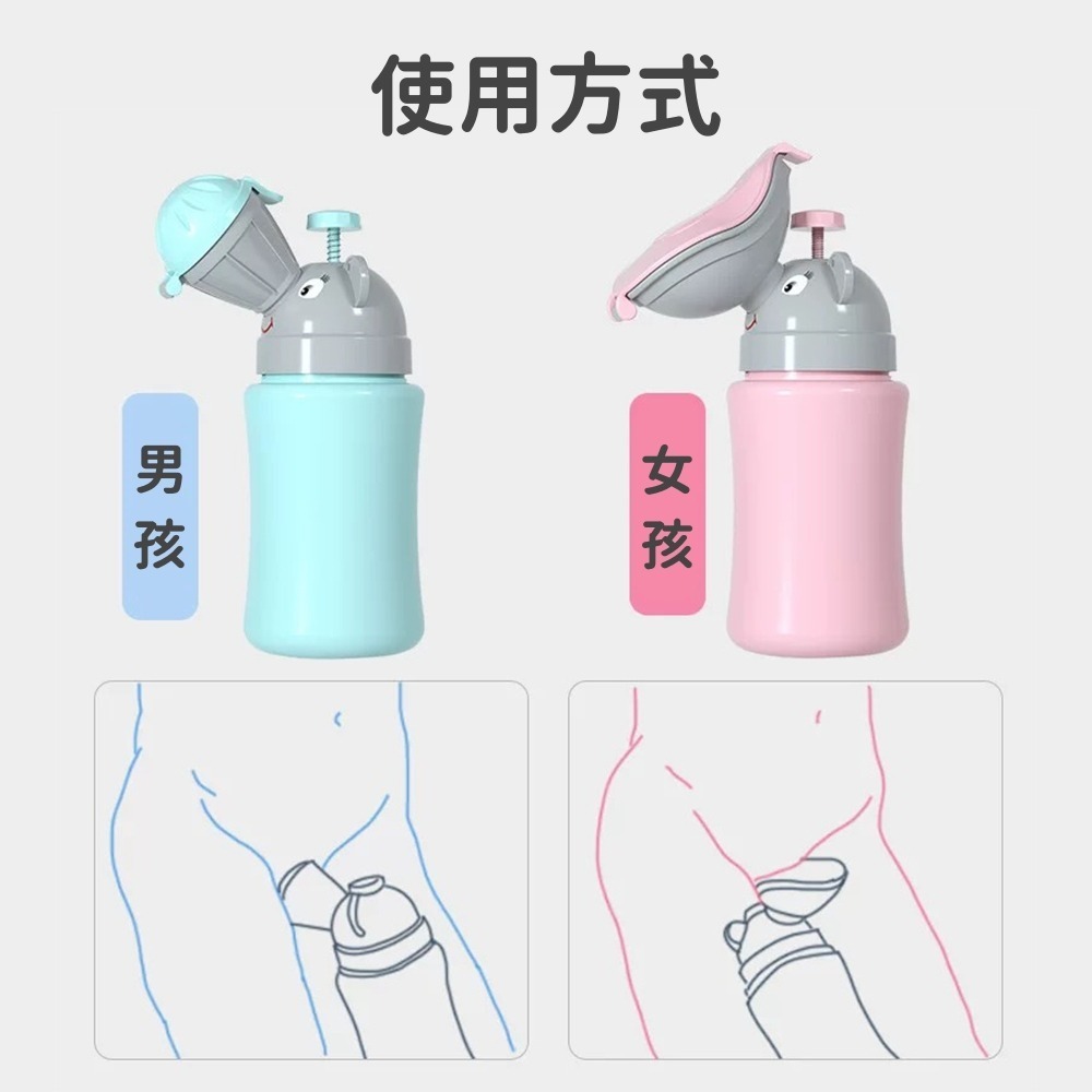 兒童便攜式尿壺 台灣現貨 獨立包裝 兒童尿壺 車用尿壺 尿壺 露營尿壺 夜壺 隨身尿壺 便攜式尿壺 車載小便器出遊必備-細節圖3