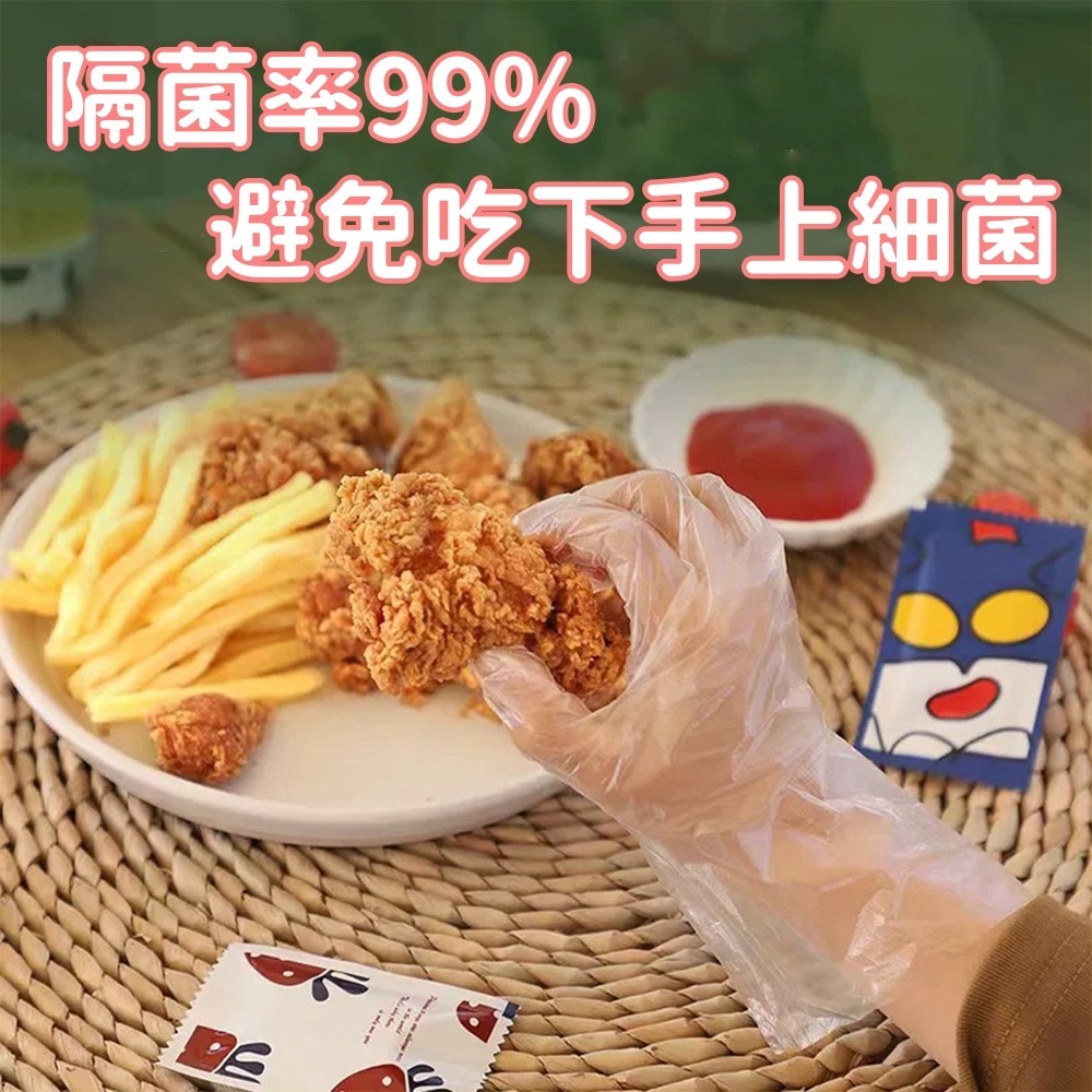兒童拋棄式手套 台灣現貨 獨立包裝 兒童一次性手套 手扒雞手套 透明手套 兒童PE手套 PE手套 食品級手套 衛生手套-細節圖3