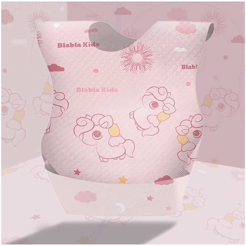 拋棄式圍兜 正版平輸 台灣現貨 獨立包裝 兒童一次性圍兜 外出圍兜 吃飯圍兜 立體圍兜 寶寶圍兜 防水耐臟圍兜-規格圖9