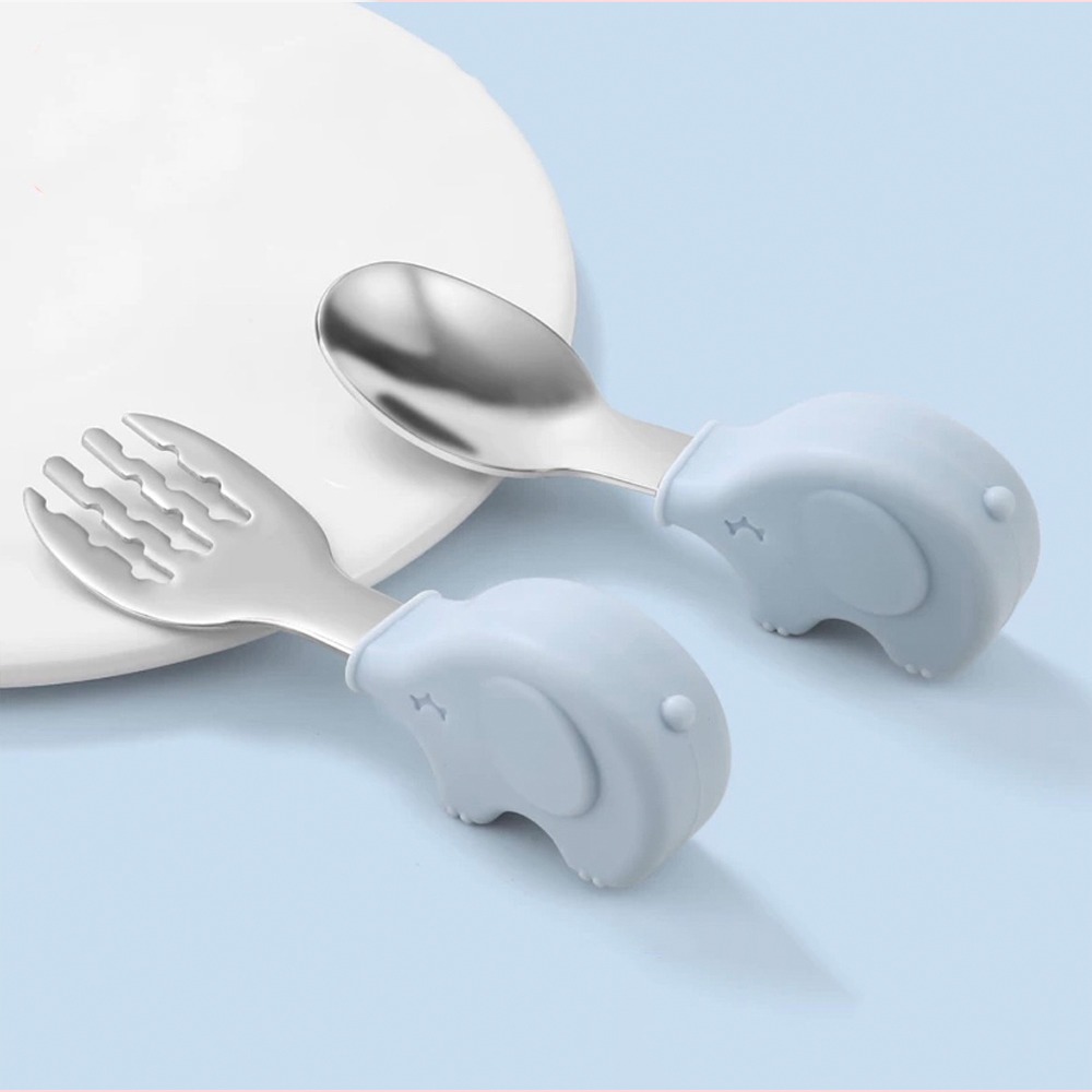 寶寶短柄學習餐具 台灣現貨 獨立包裝 316不鏽鋼兒童餐具 短柄叉勺 學習叉勺 短柄餐具 寶寶勺叉 湯匙 叉子-規格圖9