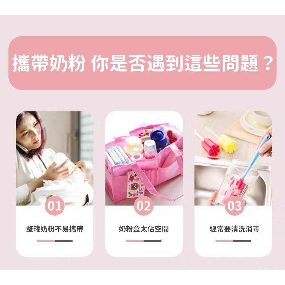 Dr.DuDu便攜式奶粉袋 台灣現貨 獨立包裝 超方便奶粉袋 攜帶式奶粉袋 奶粉分裝袋 奶粉袋-細節圖2