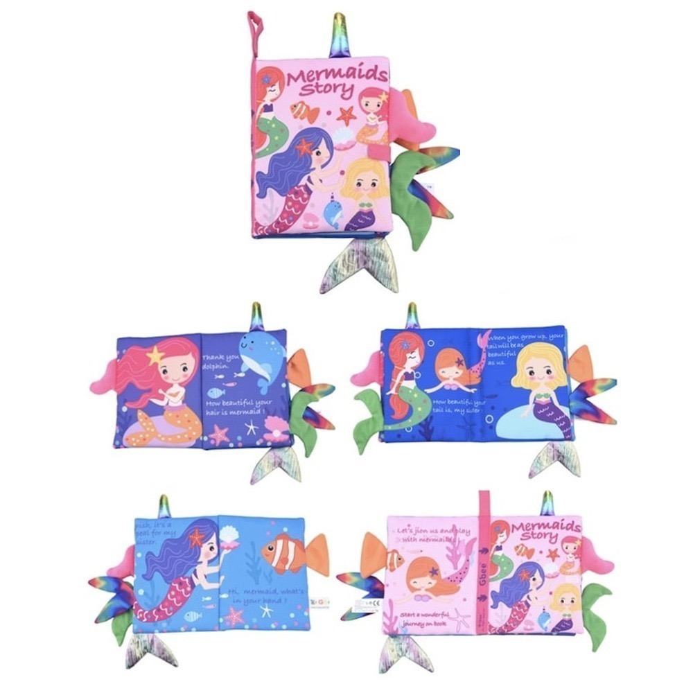 Gbee 寶寶布書 台灣現貨 獨立包裝 新款 尾巴布書 動物尾巴布書 尾巴布書撕不爛寶寶布書早教啟蒙認知  調皮寶寶-規格圖3