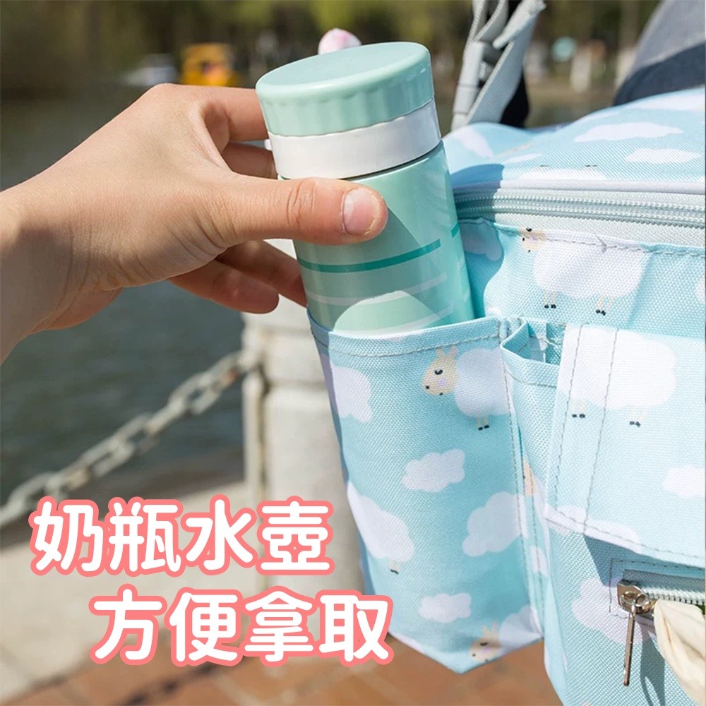 通用款推車掛包 台灣現貨 獨立包裝 萬用袋 推車收納包 推車包 推車袋嬰兒推車收納袋置物袋 汽車掛袋 保溫袋 保冷袋 寵-細節圖3