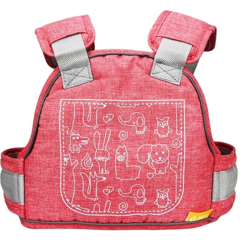 兒童機車安全帶 台灣現貨 獨立包裝 機車安全帶 反光安全帶 機車背帶 兒童騎行安全帶 前後兩用 長度可調節-規格圖8