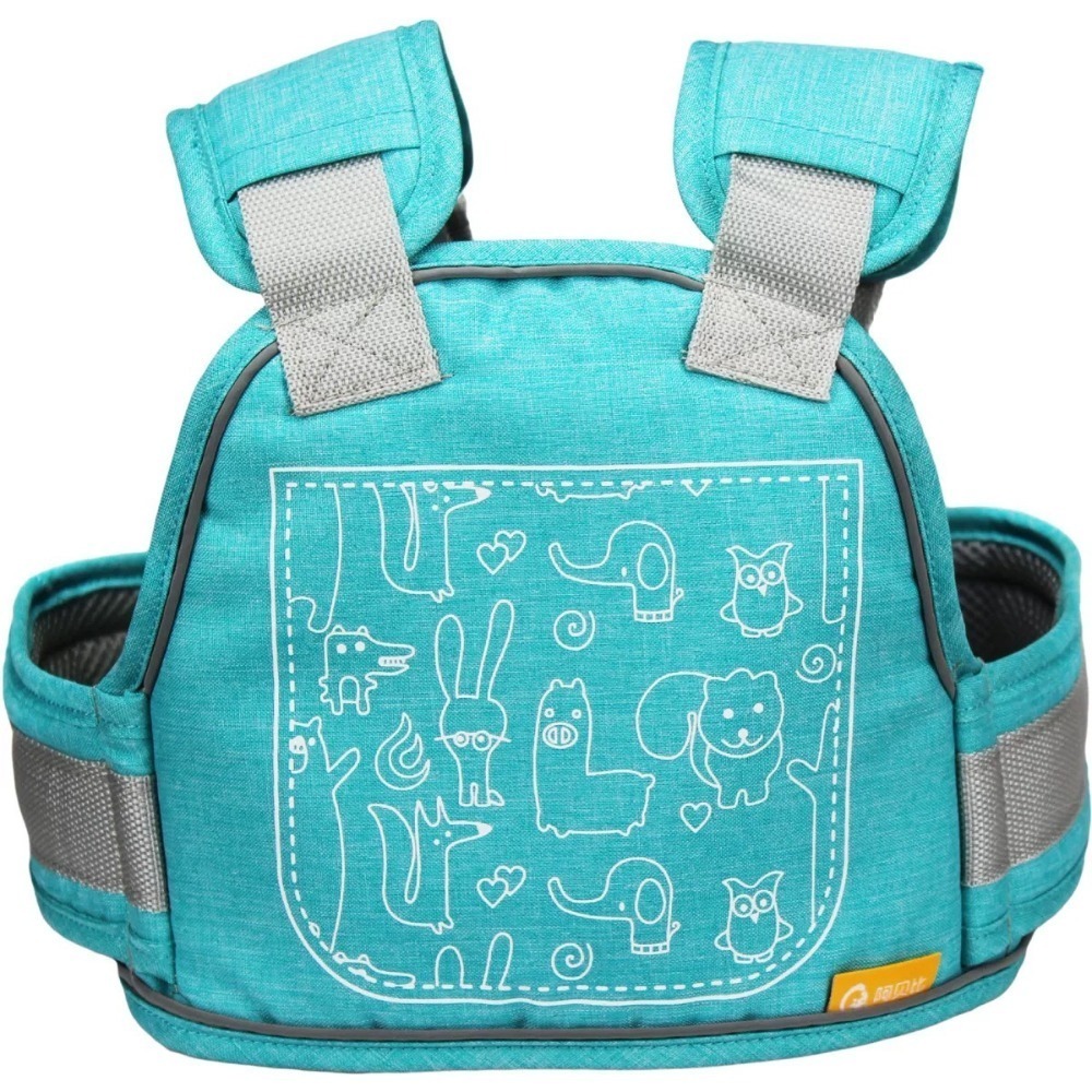 兒童機車安全帶 台灣現貨 獨立包裝 機車安全帶 反光安全帶 機車背帶 兒童騎行安全帶 前後兩用 長度可調節-規格圖8