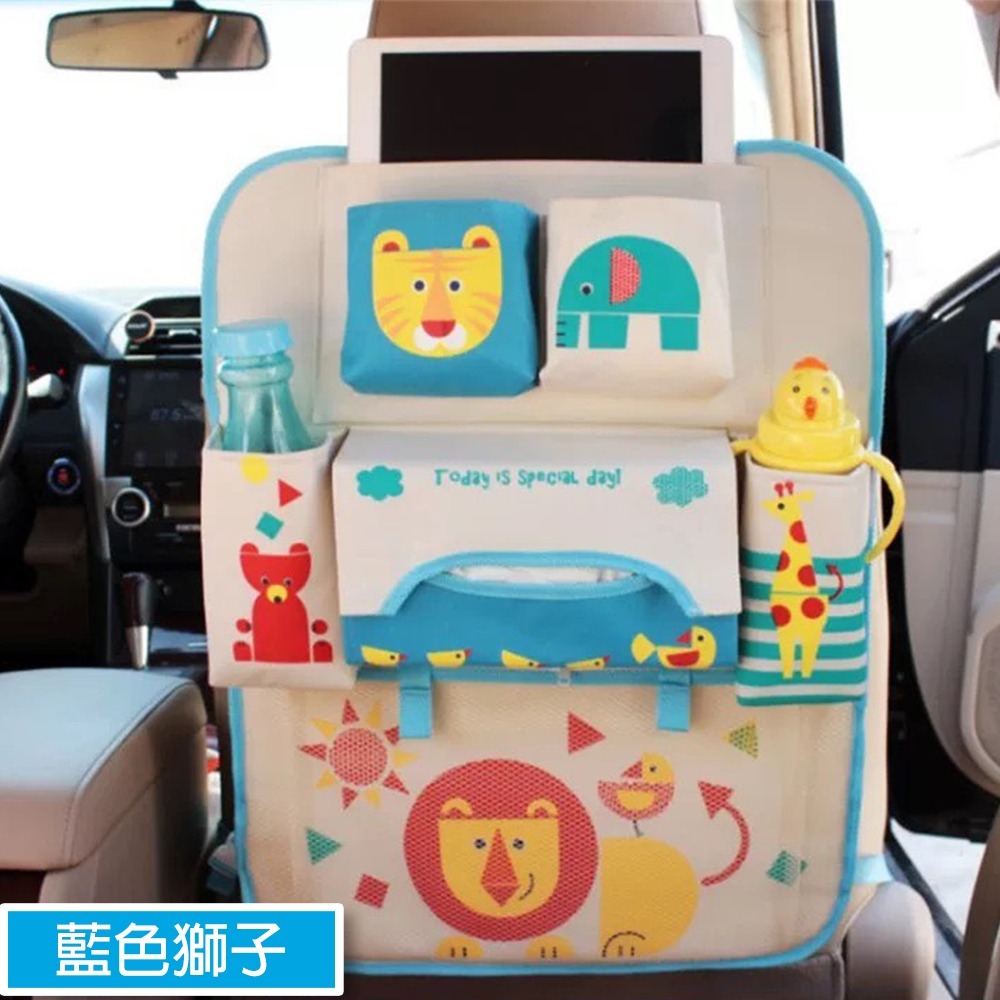汽車椅背收納袋 台灣現貨 獨立包裝 椅背置物袋 汽車儲物袋 多功能後背置物袋 車載通用款 創意收納袋 調皮寶寶-規格圖8
