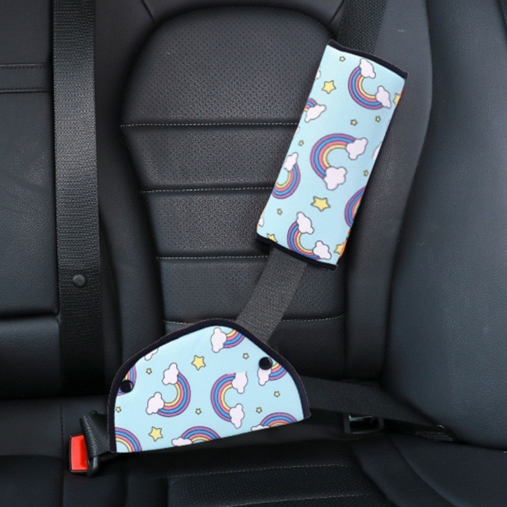 兒童安全帶固定器 台灣現貨獨立包裝 兒童安全帶調節器 兒童安全帶護肩 兒童安全帶護套 汽車安全帶 安全帶調整器 安全带-規格圖9