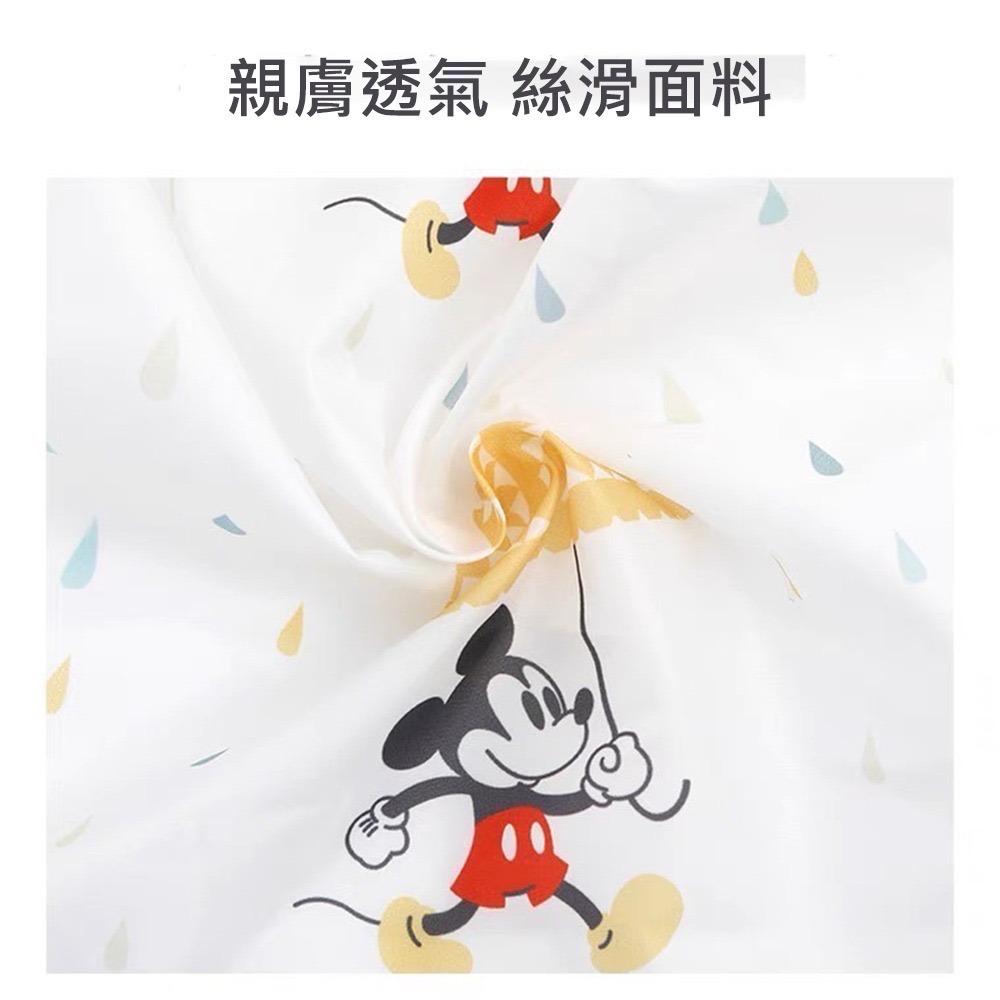 迪士尼寶寶理髮圍兜 台灣現貨 獨立包裝 正版平輸 米奇兒童理髮圍兜 剪髮剃髮布 剪髮斗篷 寶寶剪頭髮圍裙 不沾髮專用斗篷-細節圖4