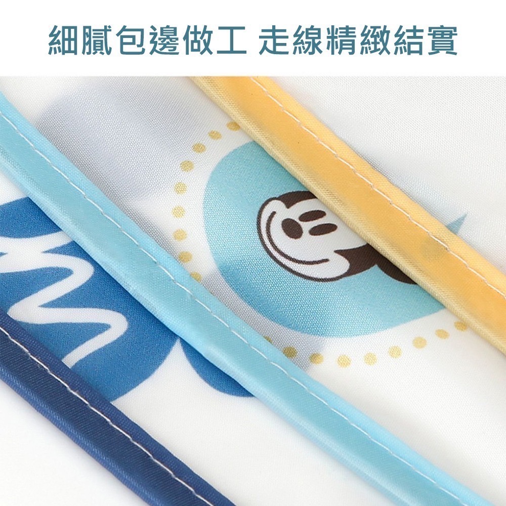 迪士尼寶寶理髮圍兜 台灣現貨 獨立包裝 正版平輸 米奇兒童理髮圍兜 剪髮剃髮布 剪髮斗篷 寶寶剪頭髮圍裙 不沾髮專用斗篷-細節圖5