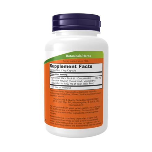 👑【iherb】NOW Foods 未加工瑪卡 750毫克 90粒素食膠囊 Raw Maca❤️台灣現貨+預購❤️物流-細節圖2