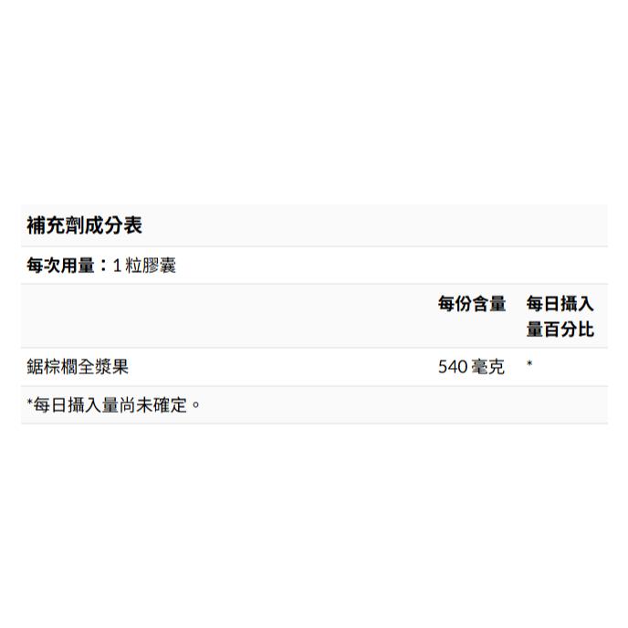 👑【iherb】Swanson 多面鋸棕櫚 前列攝護腺 540毫克 250粒膠囊❤️台灣現貨+預購❤️物流服務-細節圖3