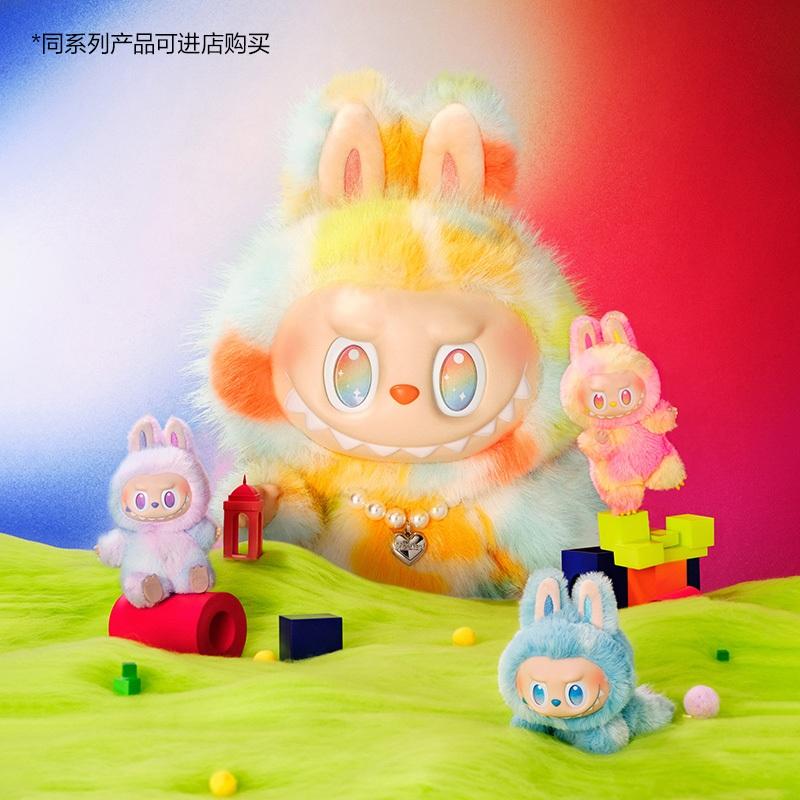 👑【正版】泡泡瑪特 POPMART labubu 拉布布 前方高能 ROCKTHEUNIVERSE 大娃❤️台灣現貨❤️-細節圖5