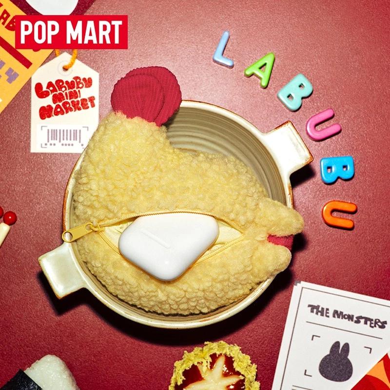 👑【正版】泡泡瑪特 POPMART 拉布布 labubu 炸蝦耳機包 ❤️台灣現貨+預購❤️衍生品週邊禮物-細節圖4