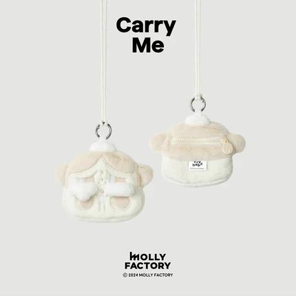 👑Molly factory👑【正版】泰國限定carry me crybaby 小黑小白 哭娃零錢包❤️台灣現貨❤️-細節圖3
