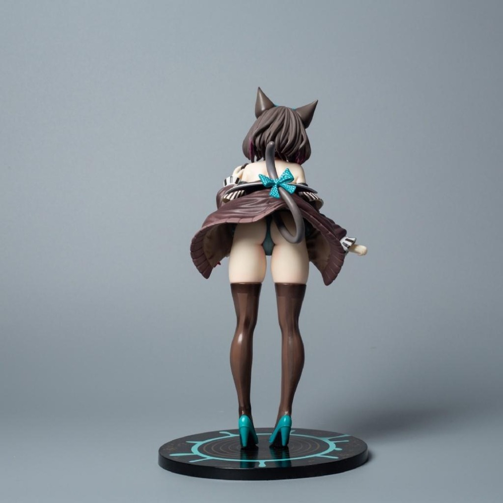👑【港版】【漫翔廠】mauve 巧克力薄荷 貓耳娘 紳士款 硬胸❤️台灣現貨+預購❤️盒裝美少女手辦動漫公仔雕像擺件GK-細節圖5