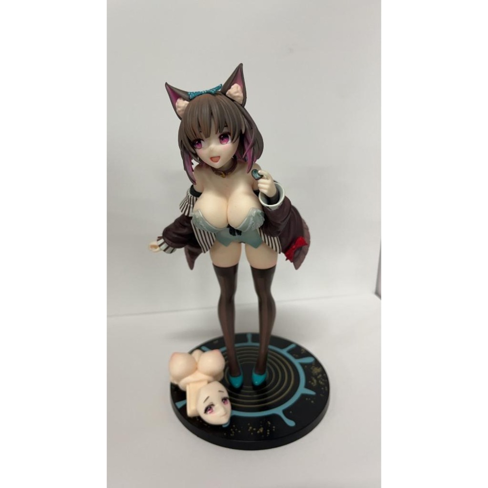 👑【港版】【漫翔廠】mauve 巧克力薄荷 貓耳娘 紳士款 硬胸❤️台灣現貨+預購❤️盒裝美少女手辦動漫公仔雕像擺件GK-細節圖8