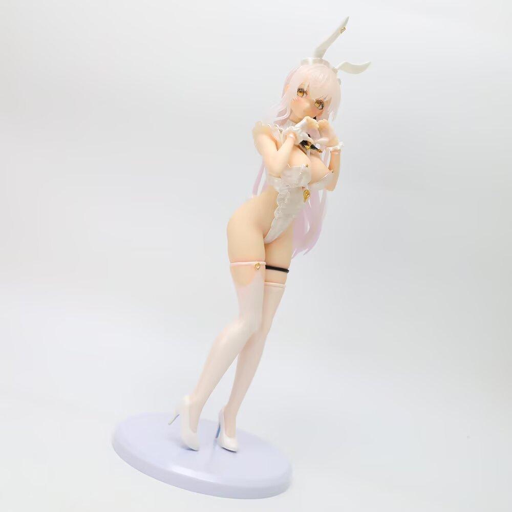 👑【港版】原畫 露西爾兔女郎 Lucile 比心❤️台灣現貨+預購❤️盒裝美少女手辦動漫公仔雕像擺件GK1111-細節圖2