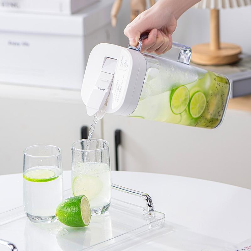 👑日本asvel 👑冷熱水壺 🇹🇼❤️台灣現貨+預購❤️家用大容量耐高溫密封不漏冰箱涼水白開水泡茶-細節圖3