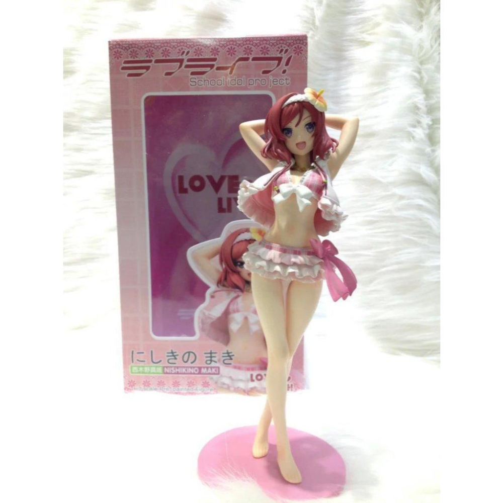 【lovelive】西木野真姬 夏色笑容 泳裝水著❤️台灣現貨❤️盒裝美少女手辦動漫公仔雕像GK-細節圖6