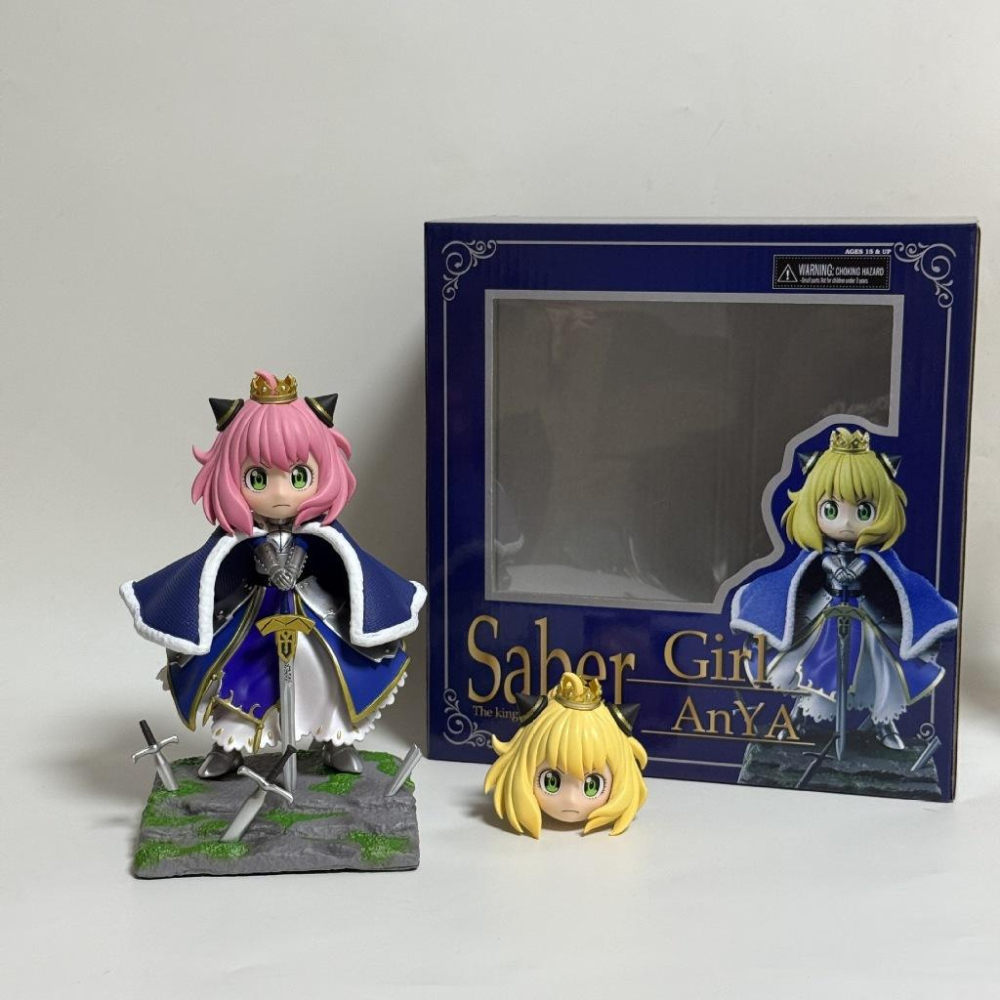 👑【港版】間諜過家家酒 阿尼亞cos系列 安妮亞 阿妮雅❤️台灣現貨+預購❤️盒裝美少女手辦動漫模型公仔雕像擺件GK禮物-細節圖6