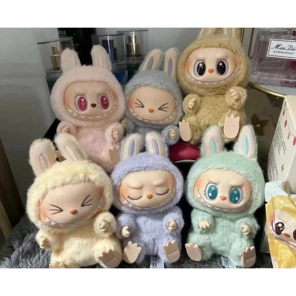 👑優質複刻祖國版👑Labubu 拉布布 坐坐派對 馬卡龍 泡泡瑪特 POPMART 盲盒❤️台灣現貨+預購❤️-細節圖4