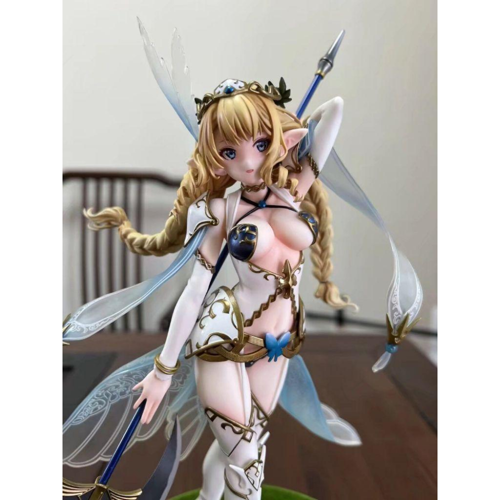 【精靈村精靈少女】第3村人 騎士琳西亞 ❤️台灣現貨❤️ 美少女手辦 動漫 擺件 模型 手辦 雕像-細節圖2
